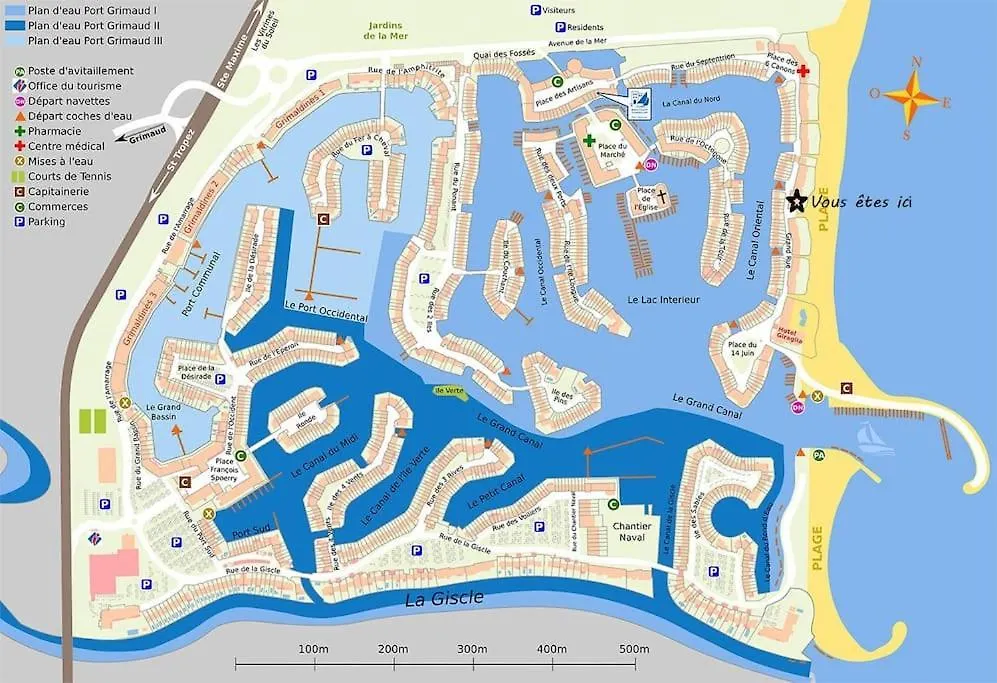 Appartement 30 M De La Plage Grimaud 0*,